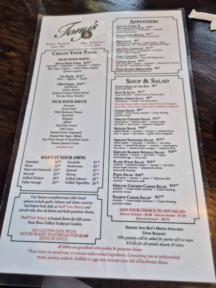 Tony's Pasta Shop & Trattoria - 5