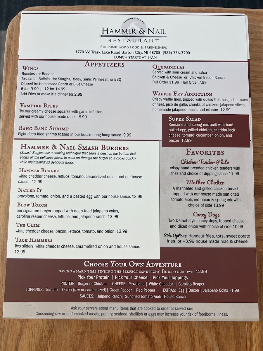 Hammer & Nail Restaurant - 2