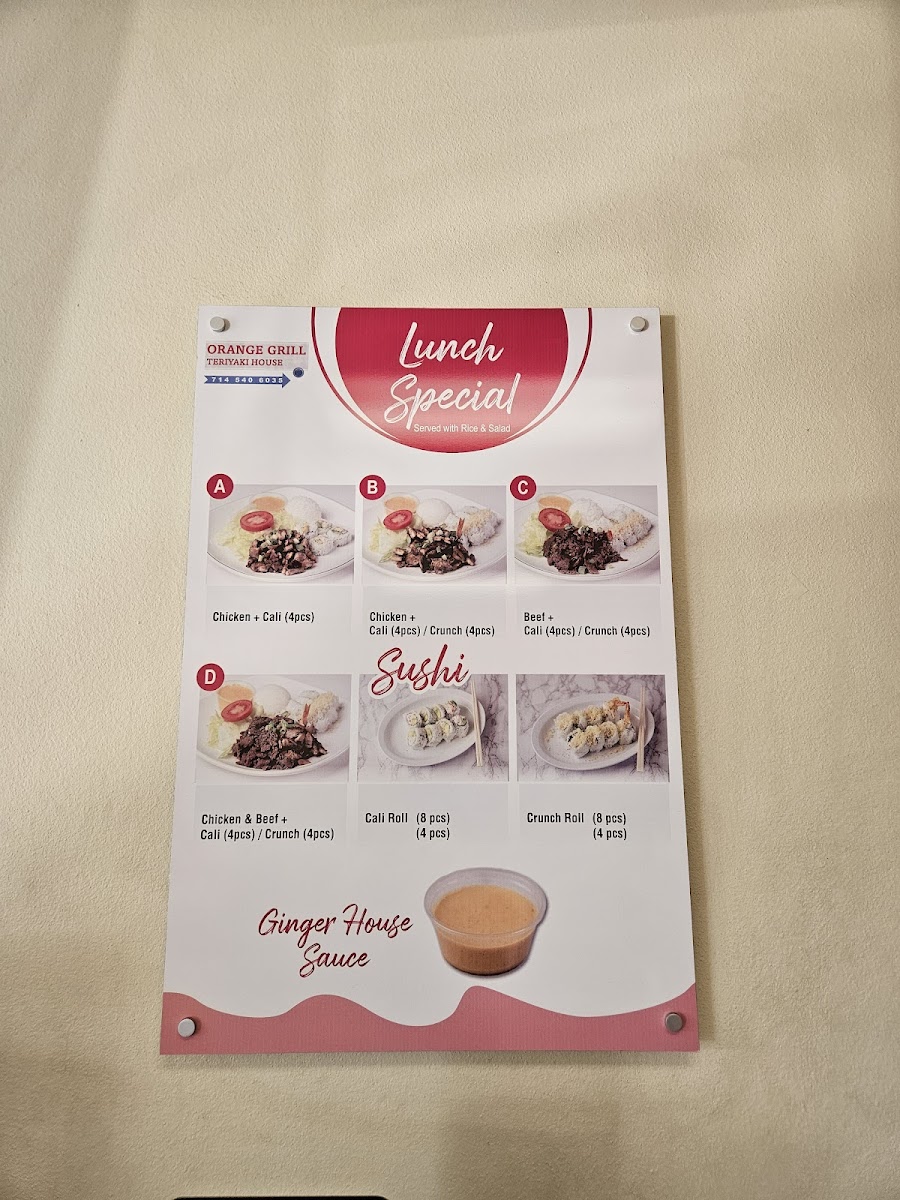 Orange Grill Teriyaki - 1