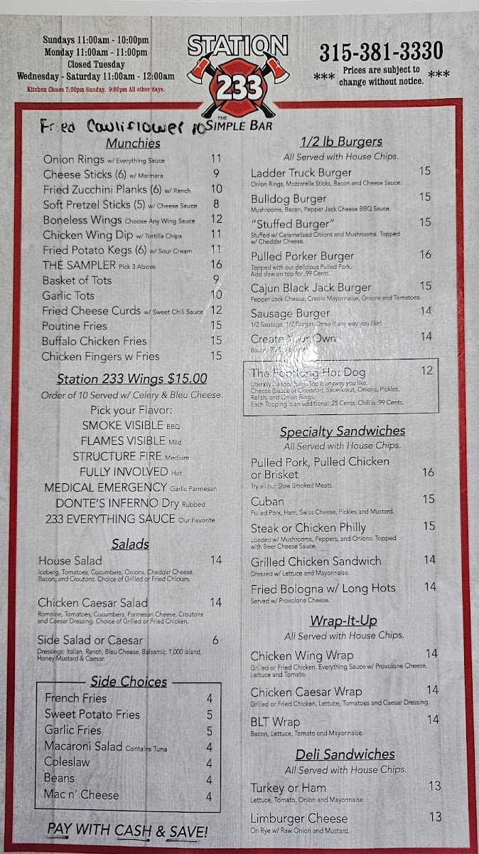 Station 233 The Simple Bar - 1