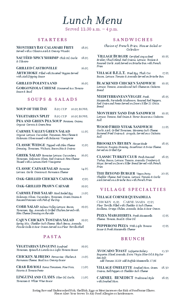 Village Corner Bistro - 10