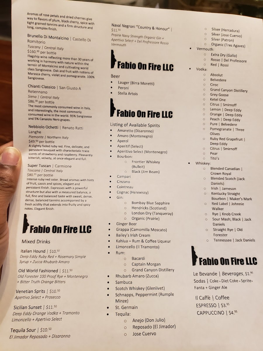 Fabio On Fire | Pizzeria Italiana - 1