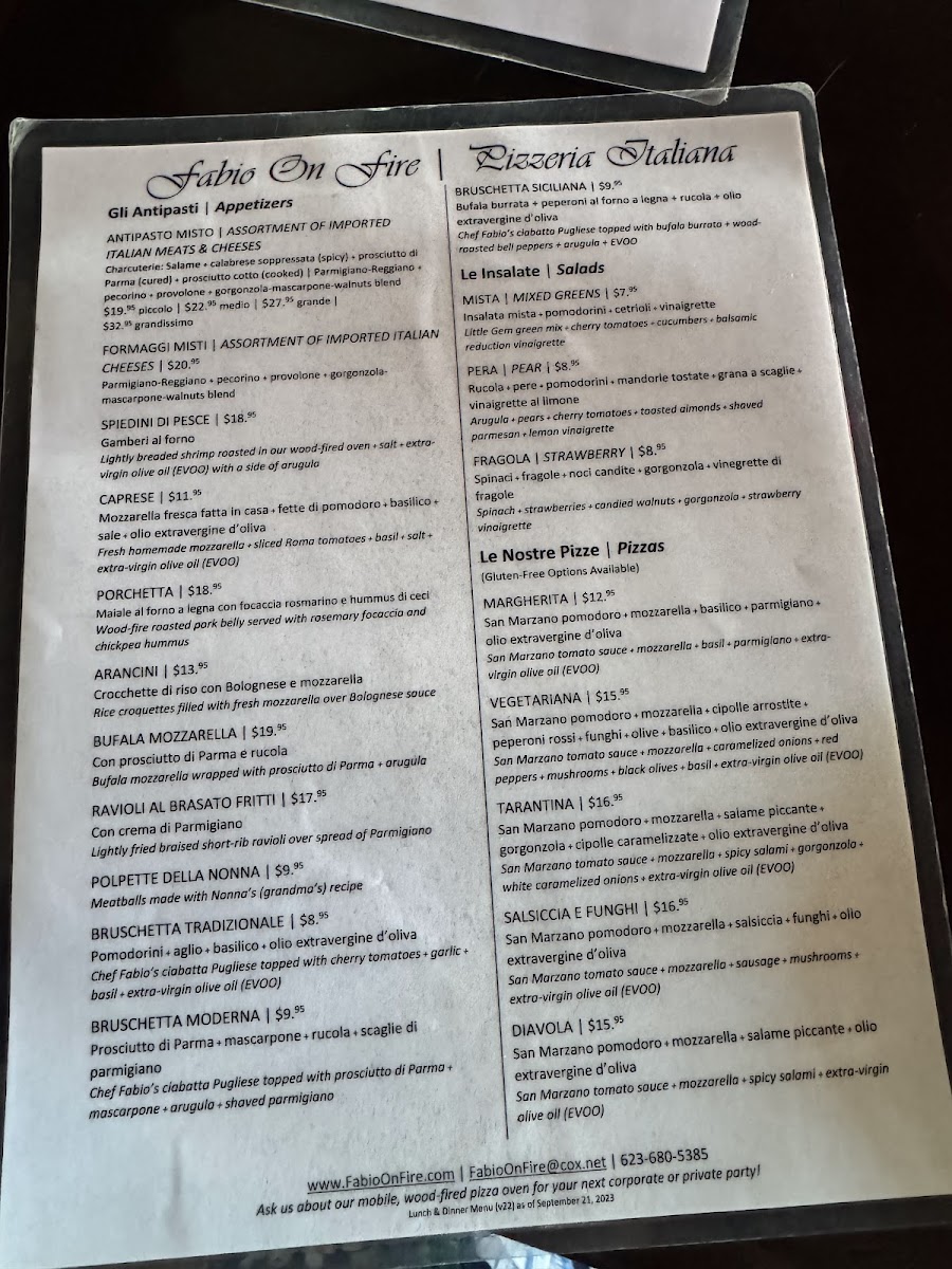 Fabio On Fire | Pizzeria Italiana - 6