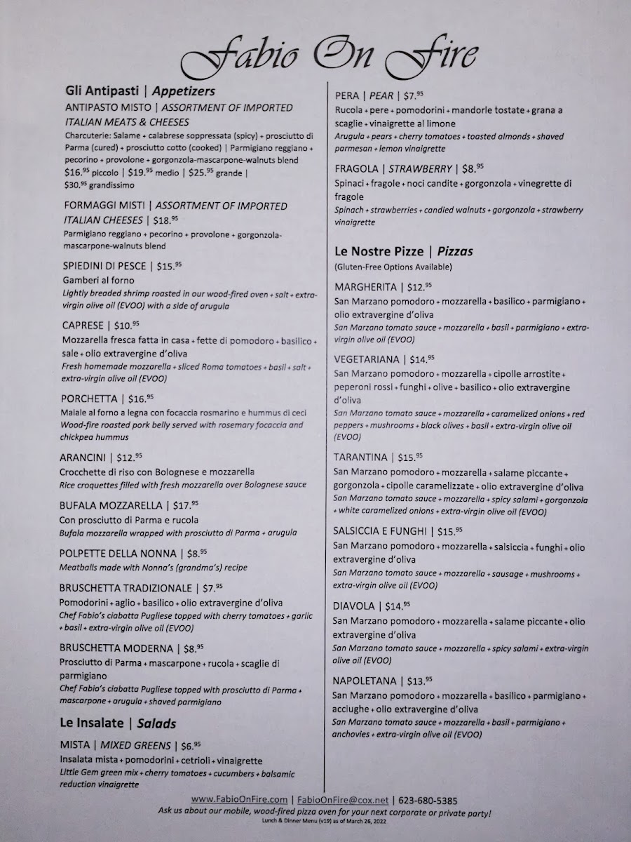 Fabio On Fire | Pizzeria Italiana - 9