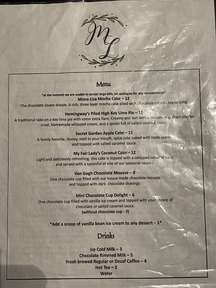 Mona Lisa’s Dessert House - 3