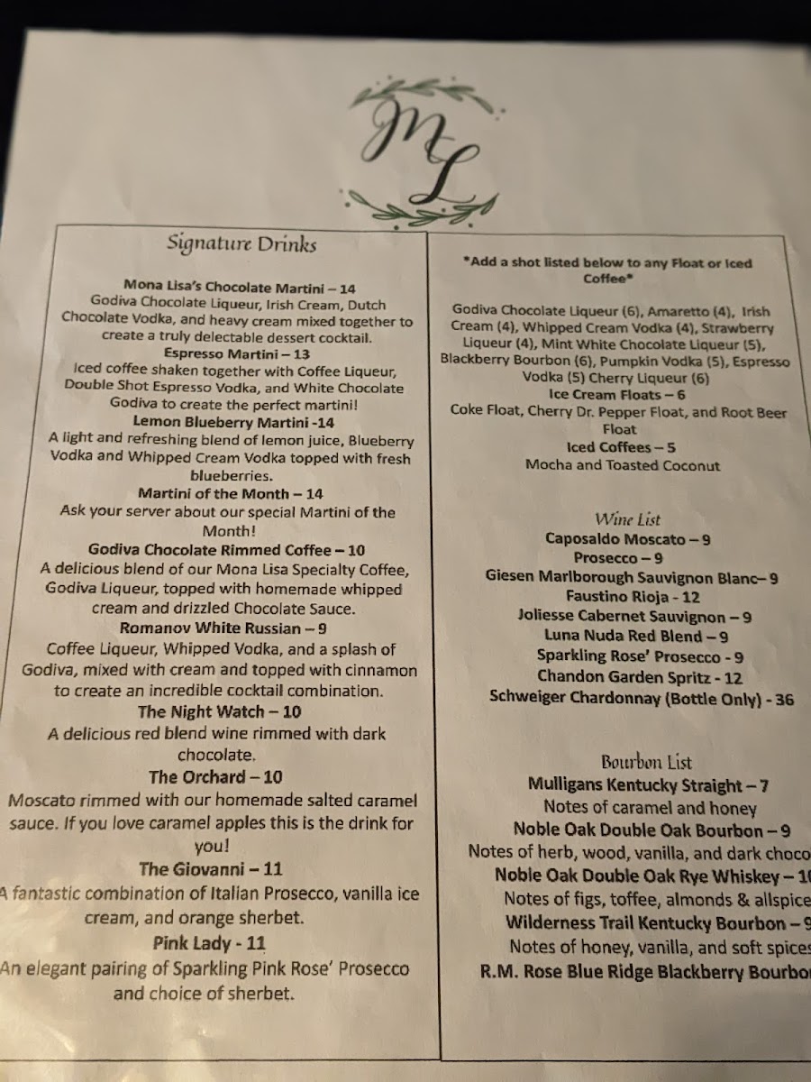 Mona Lisa’s Dessert House - 8