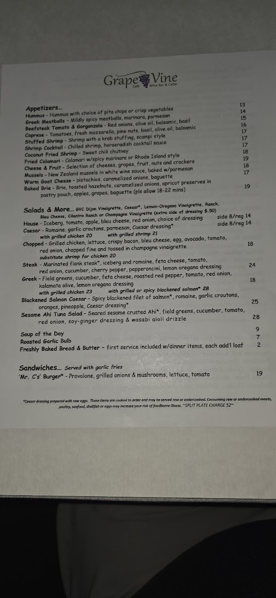 Grape Vine Cafe and Wine Bar - 5