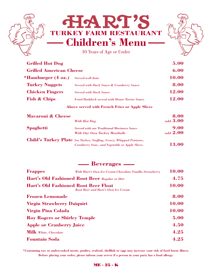 Hart's Turkey Farm Restaurant - 3