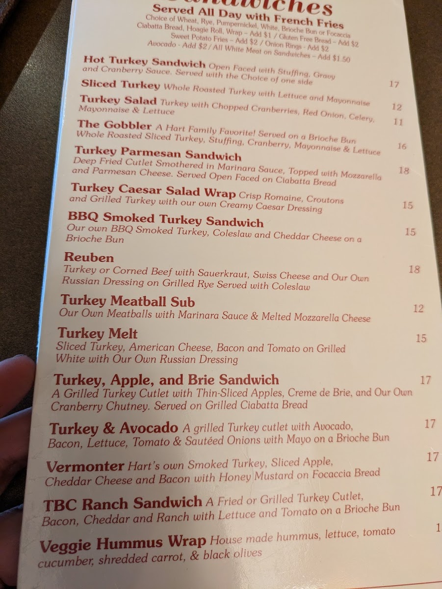 Hart's Turkey Farm Restaurant - 7