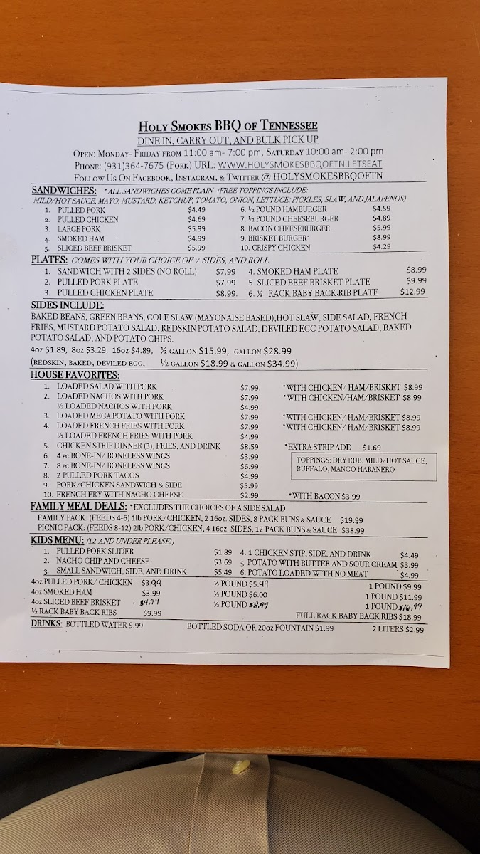 Holy Smokes BBQ of TN - 10