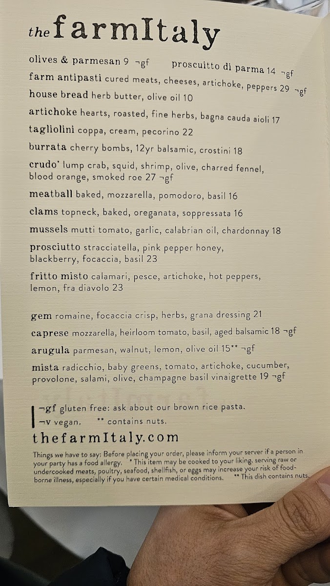 The Farm Italy Restaurant and Bar - 1