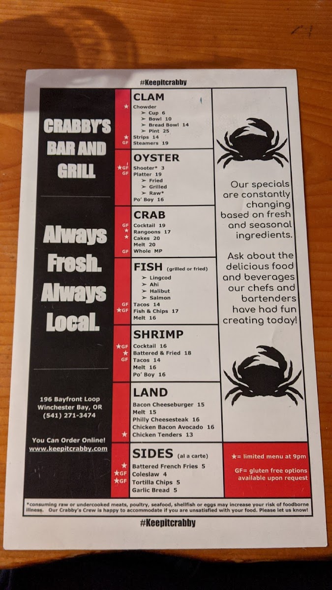 Crabby's Bar & Grill - 1