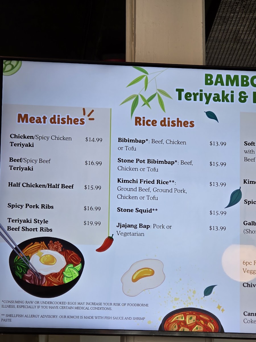 Korean Bamboo teriyaki & bunsik - 4