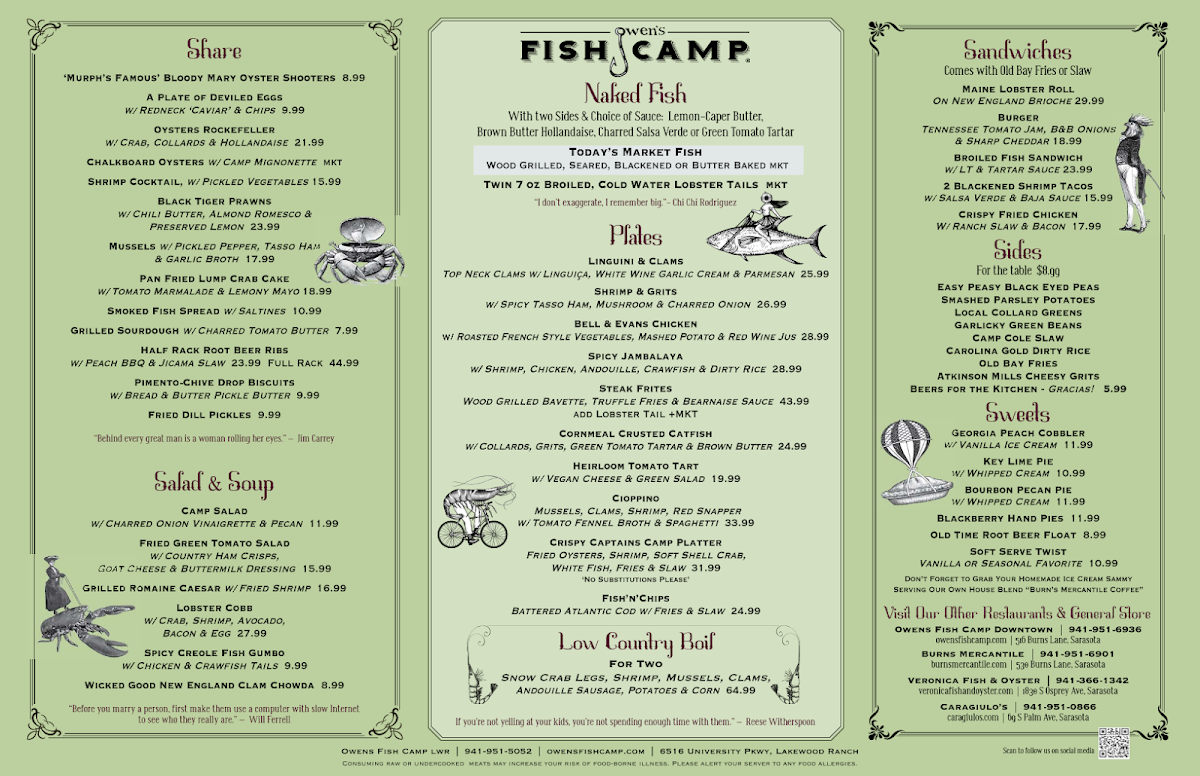 Owen's Fish Camp -Downtown SRQ - 2