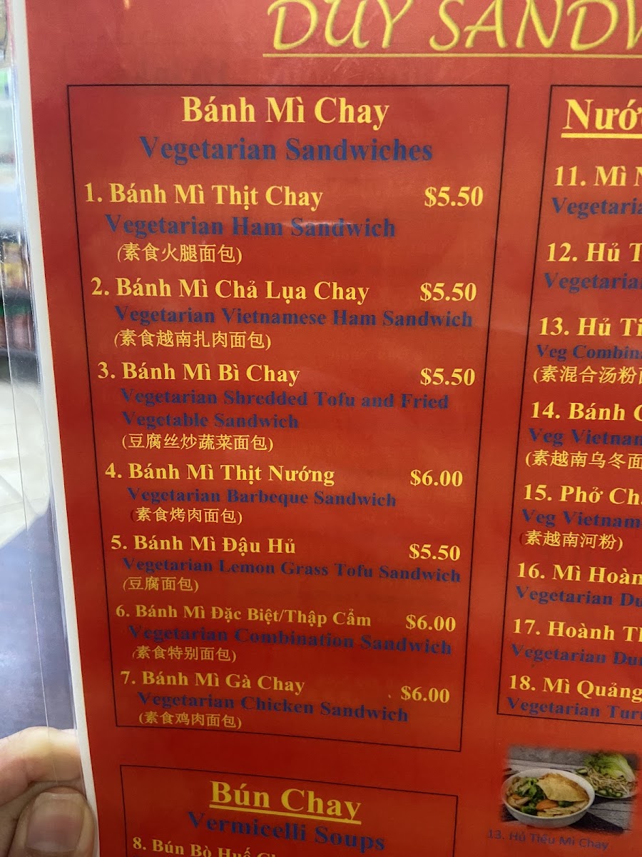 Duy’s Vegetarian Cafe - 8