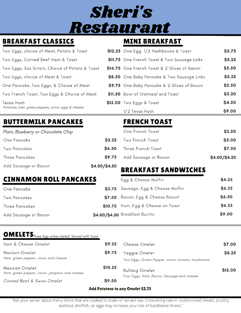 Sheri's Restaurant - 1