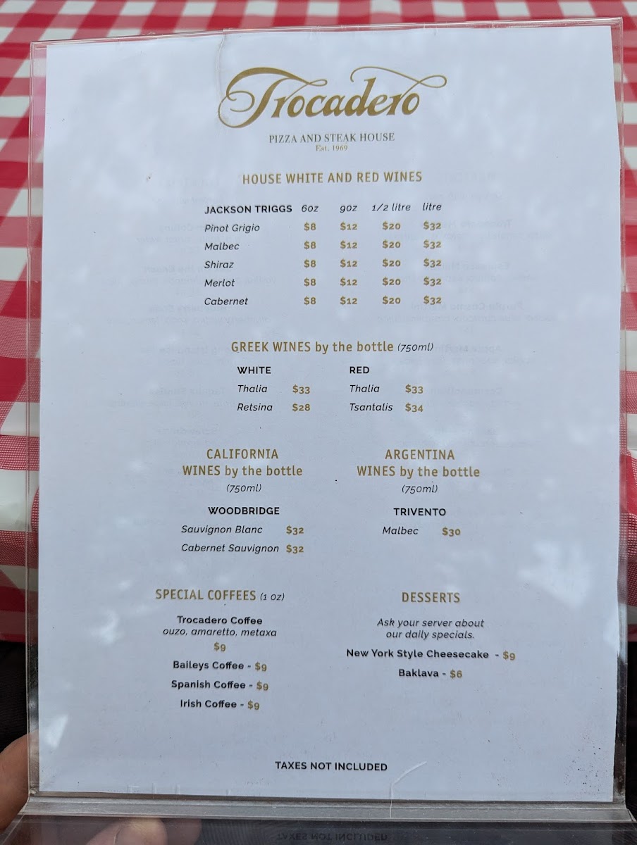 Trocadero Pizza & Steak House - 3