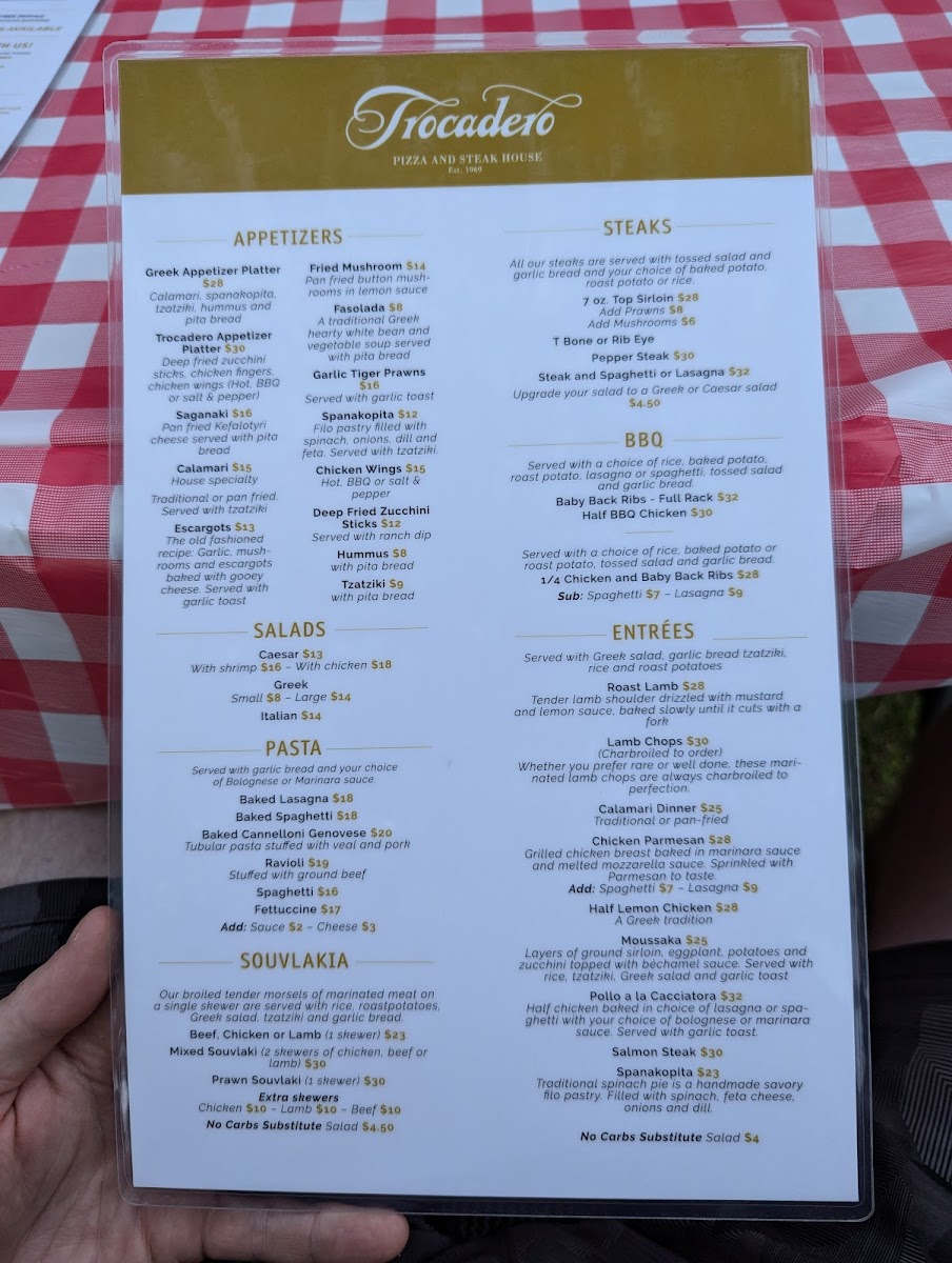 Trocadero Pizza & Steak House - 6