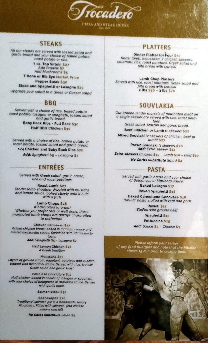 Trocadero Pizza & Steak House - 7