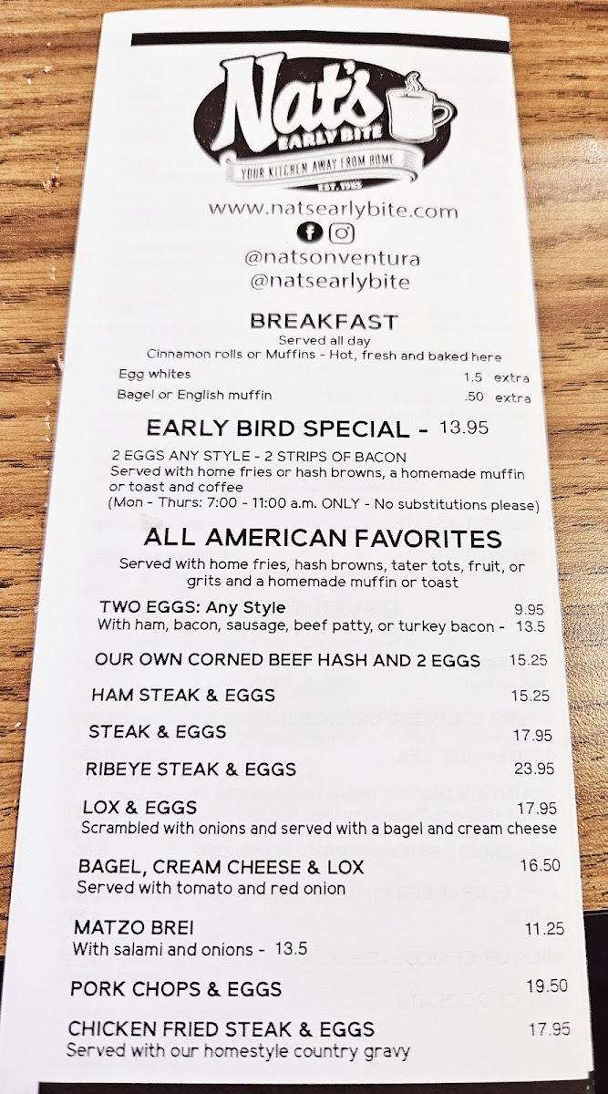 Nat's Early Bite - 1