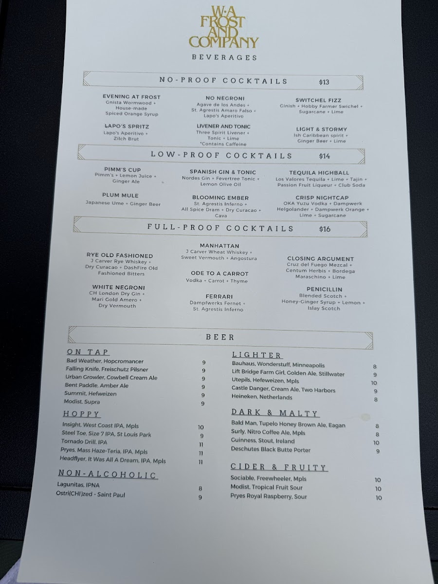 W.A. Frost & Company - 2