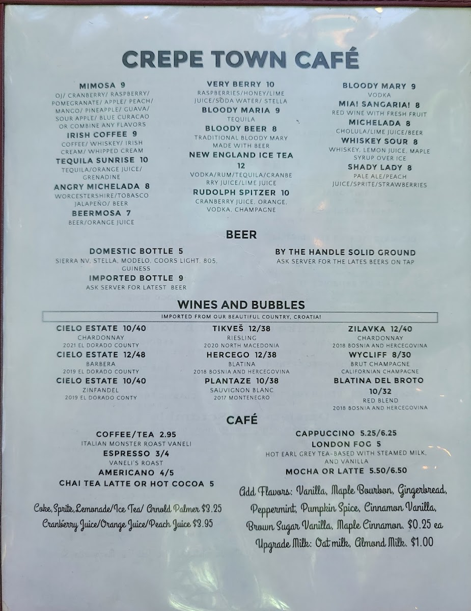 Crepe Town European Café & Grill - 9