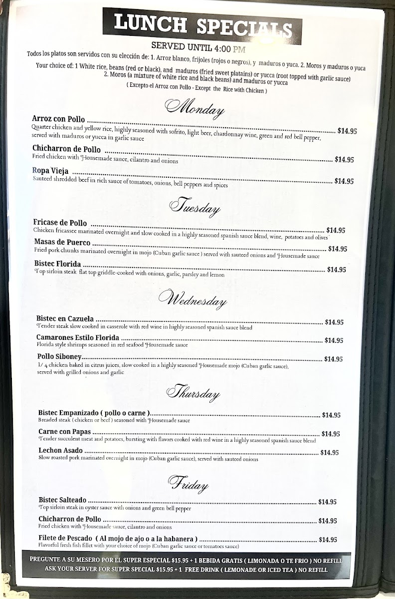 Florida Restaurant - 1