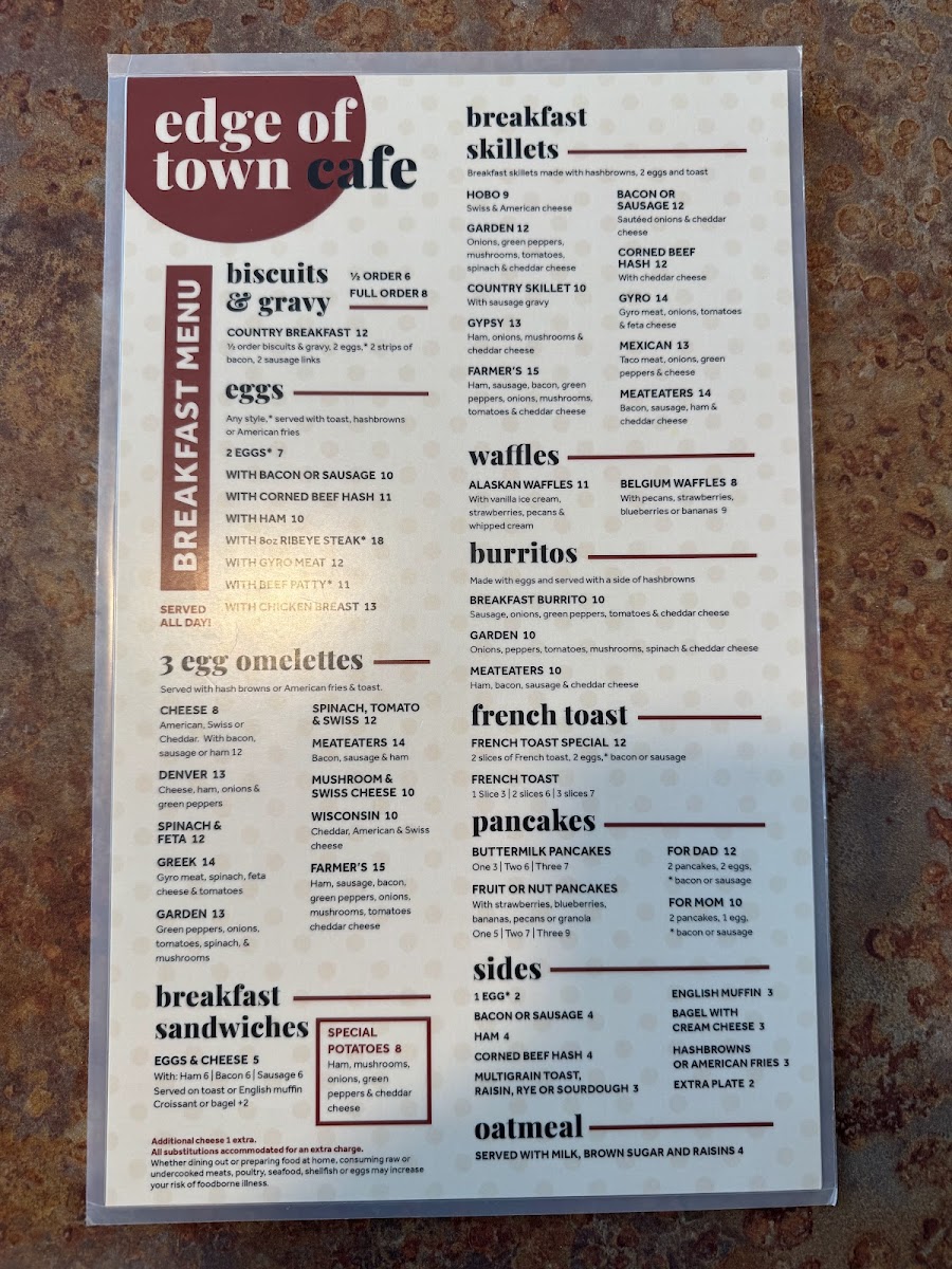 Edge Of Town Cafe - 1