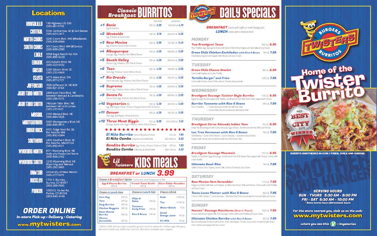 Twisters Burgers and Burritos - 3