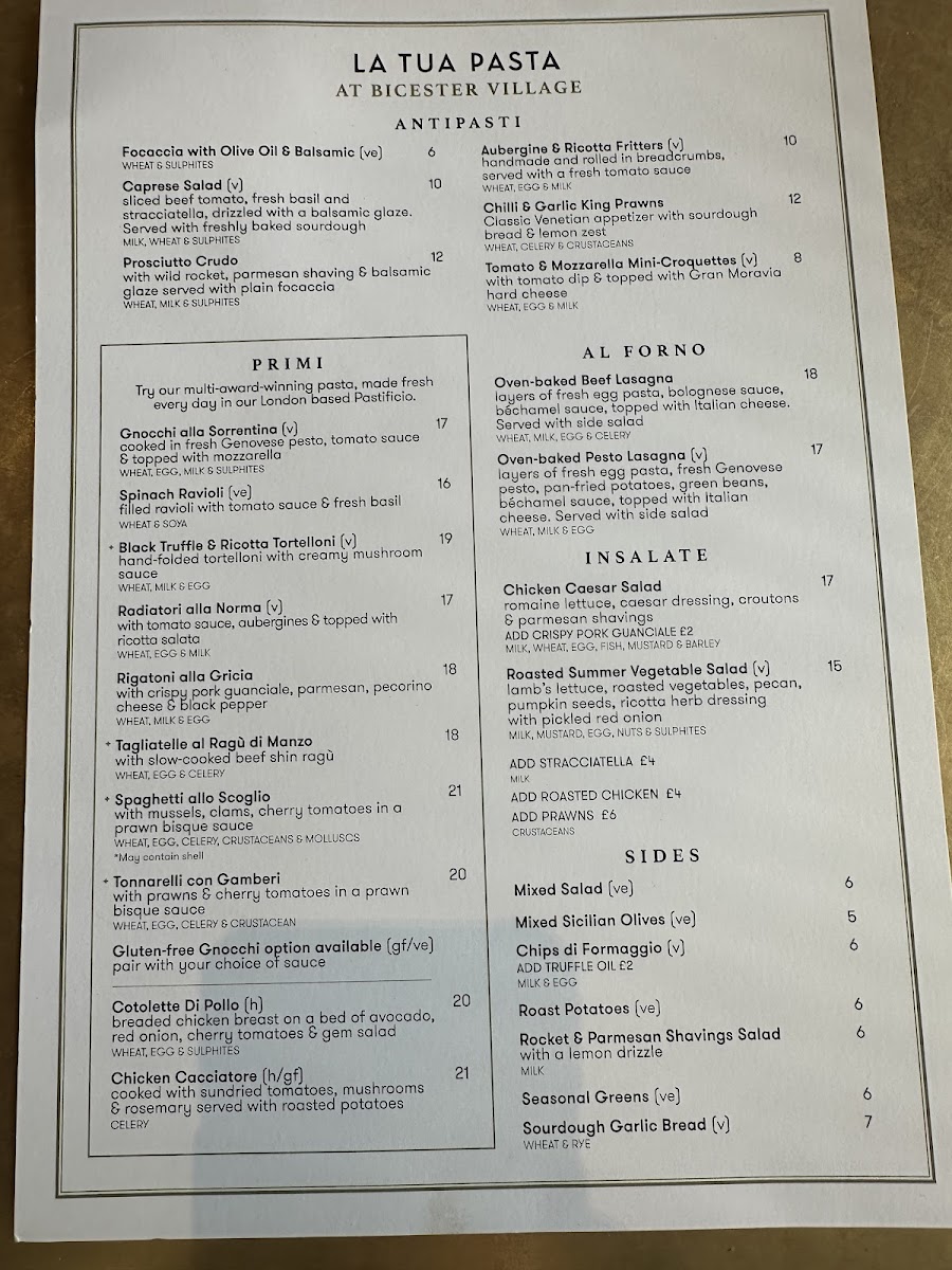 La Tua Pasta - Bicester Village - 3