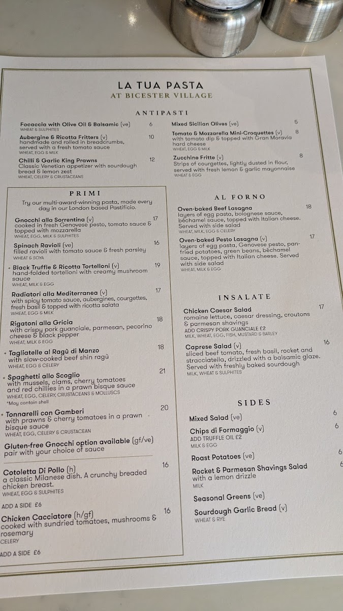 La Tua Pasta - Bicester Village - 4