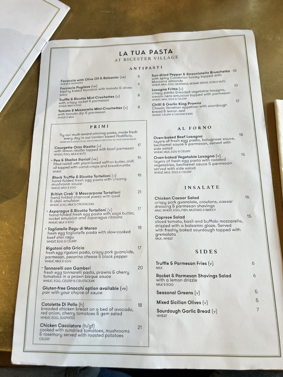 La Tua Pasta - Bicester Village - 8