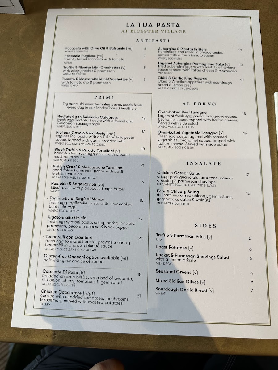 La Tua Pasta - Bicester Village - 9