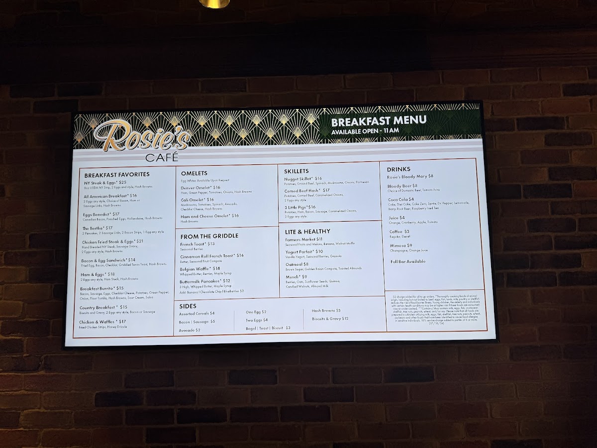 Rosie's Café - 5