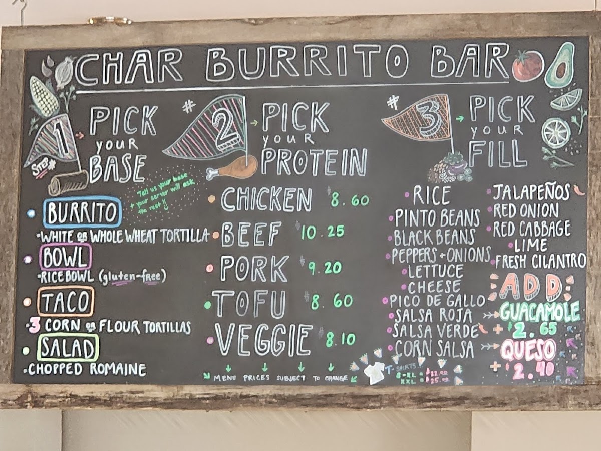 Char Burrito Bar - 1