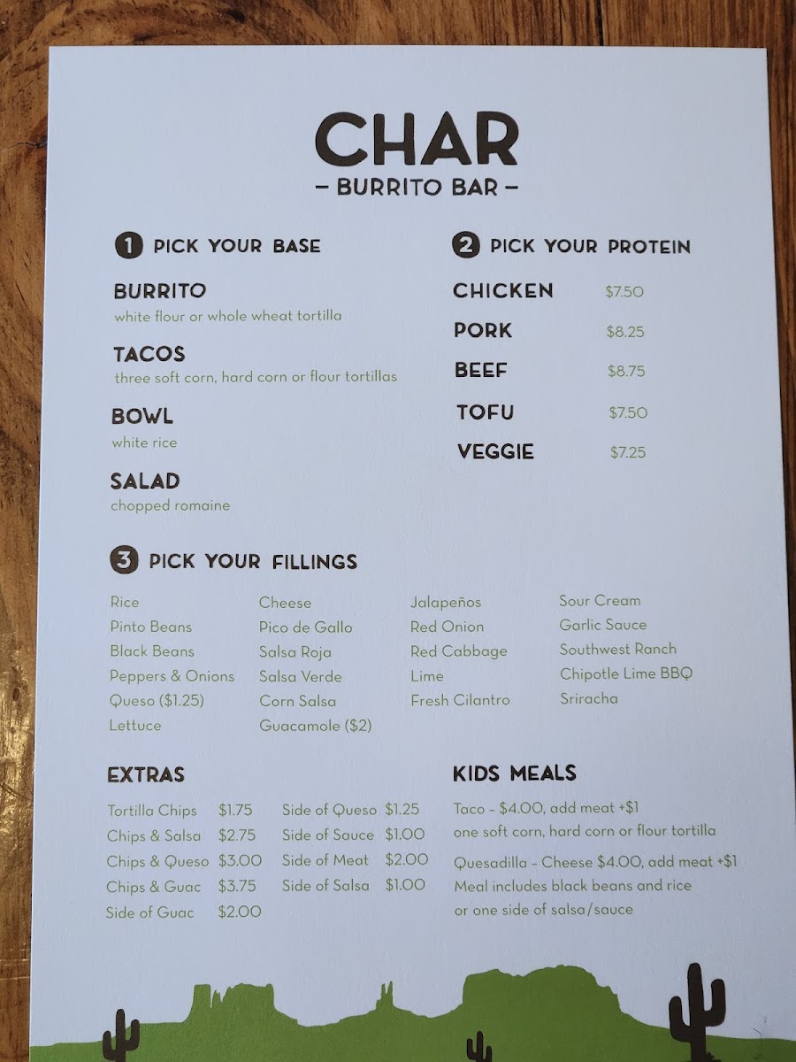 Char Burrito Bar - 2
