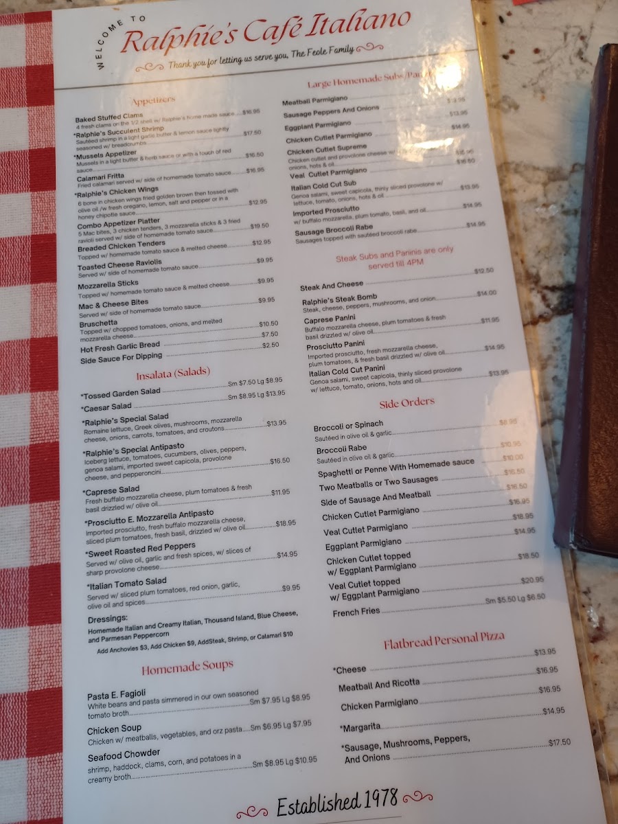 Ralphie's Cafe Italiano - 1