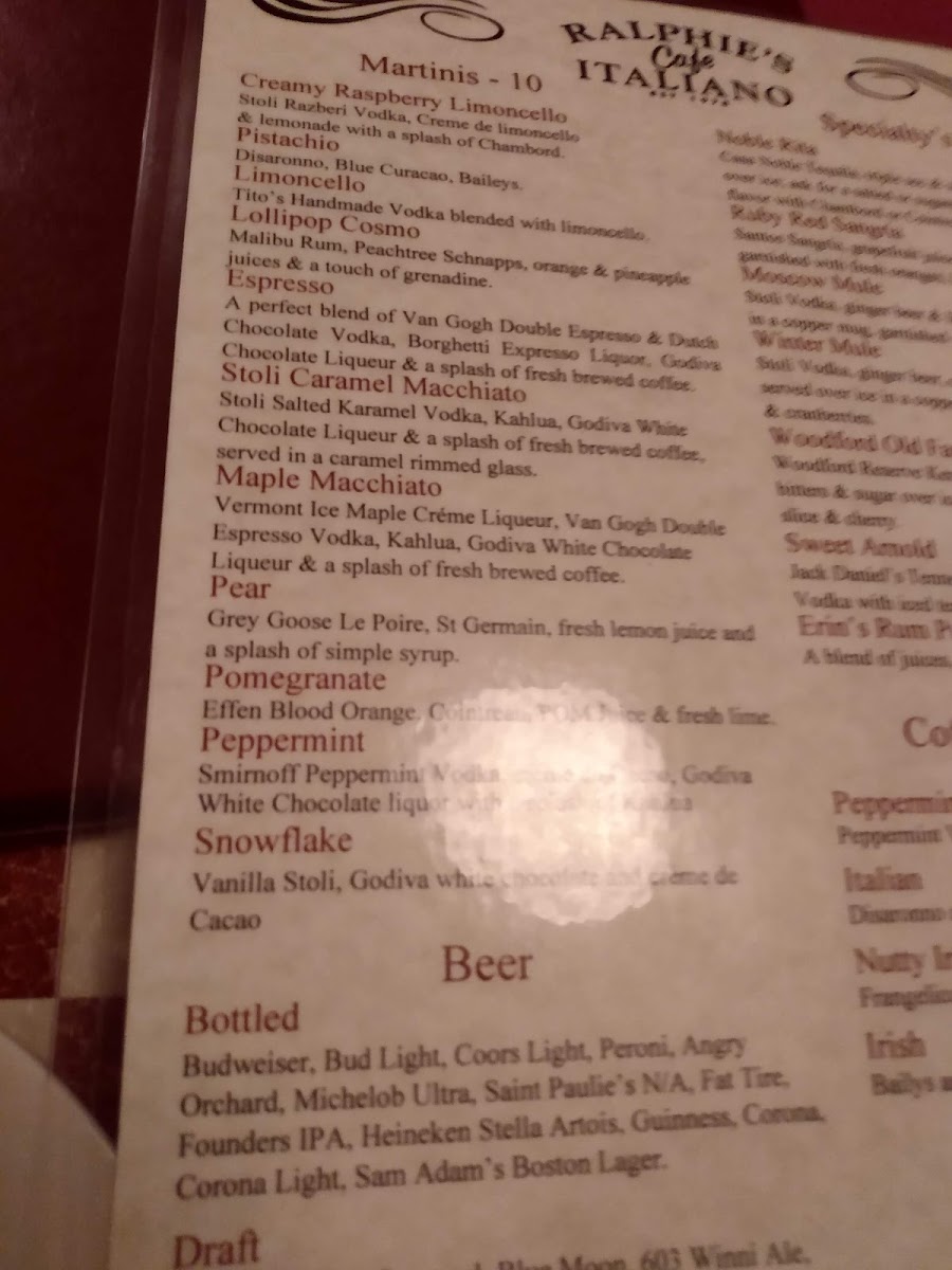 Ralphie's Cafe Italiano - 9