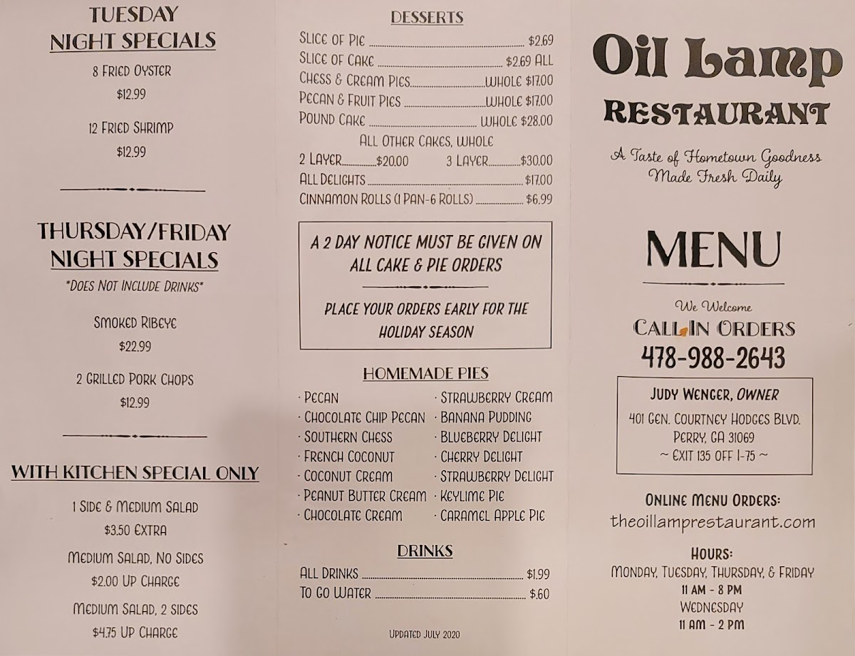 Oil Lamp Restaurant - 1