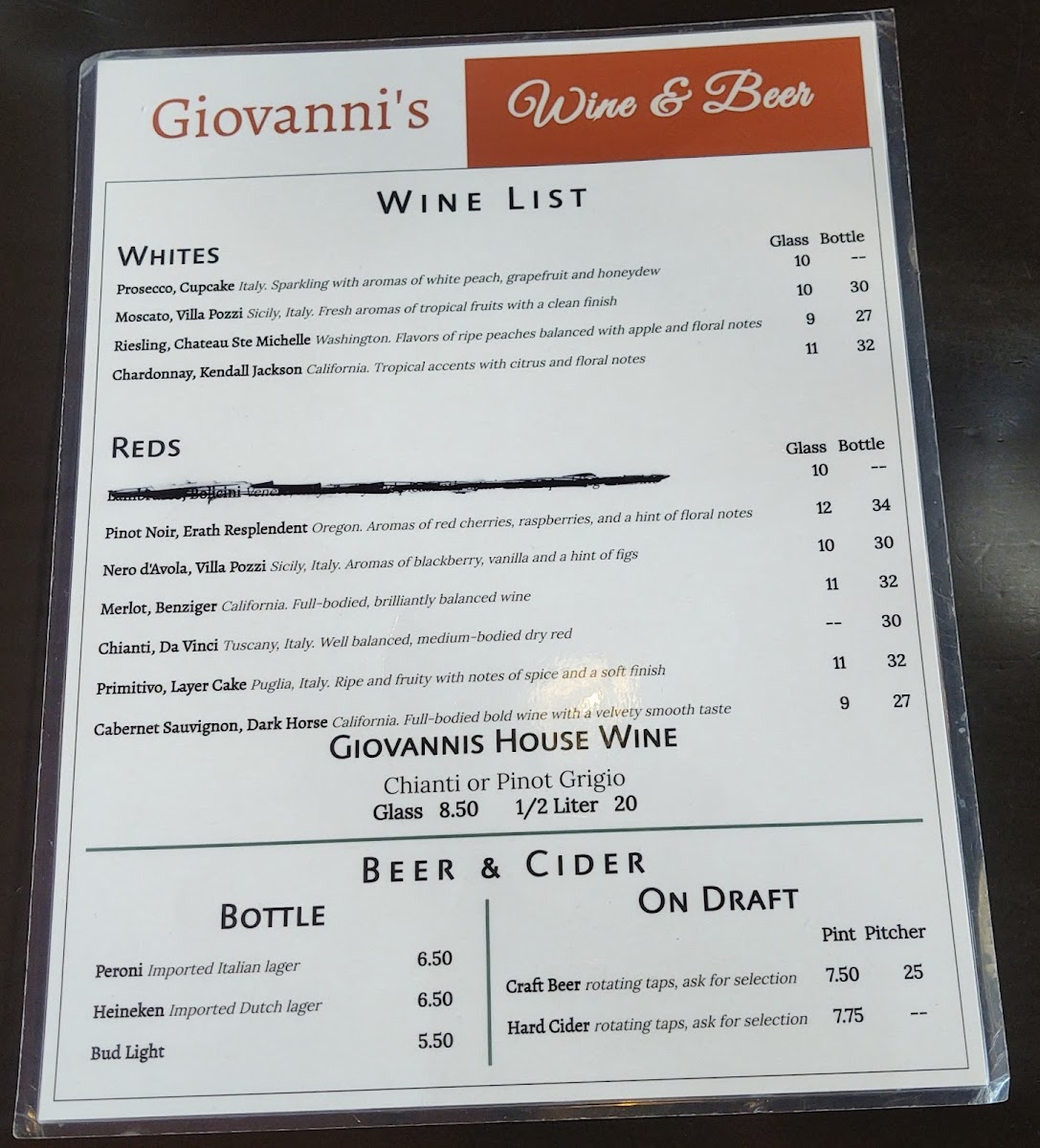 Giovanni's Restaurant - 4