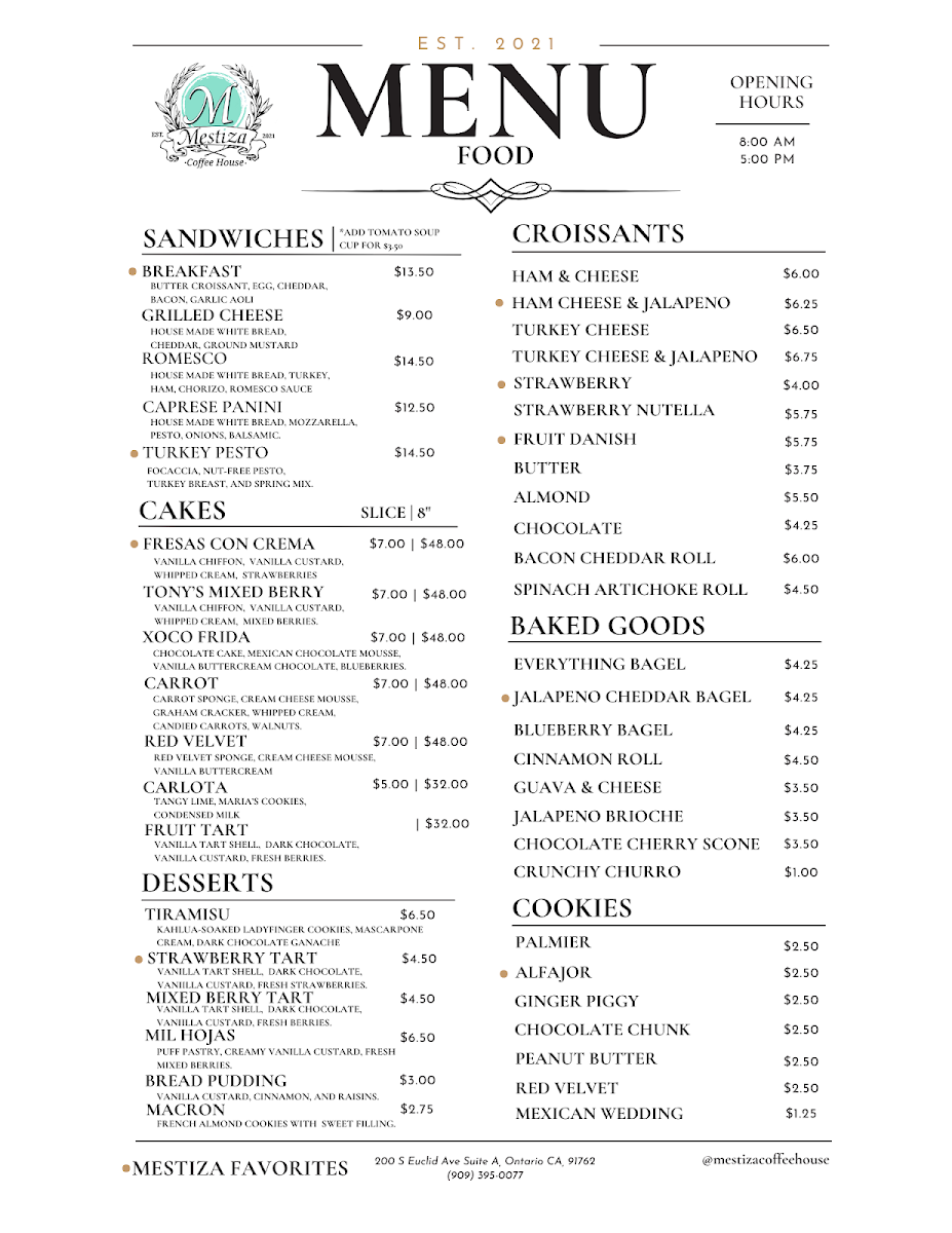 Mestiza Coffeehouse - 1