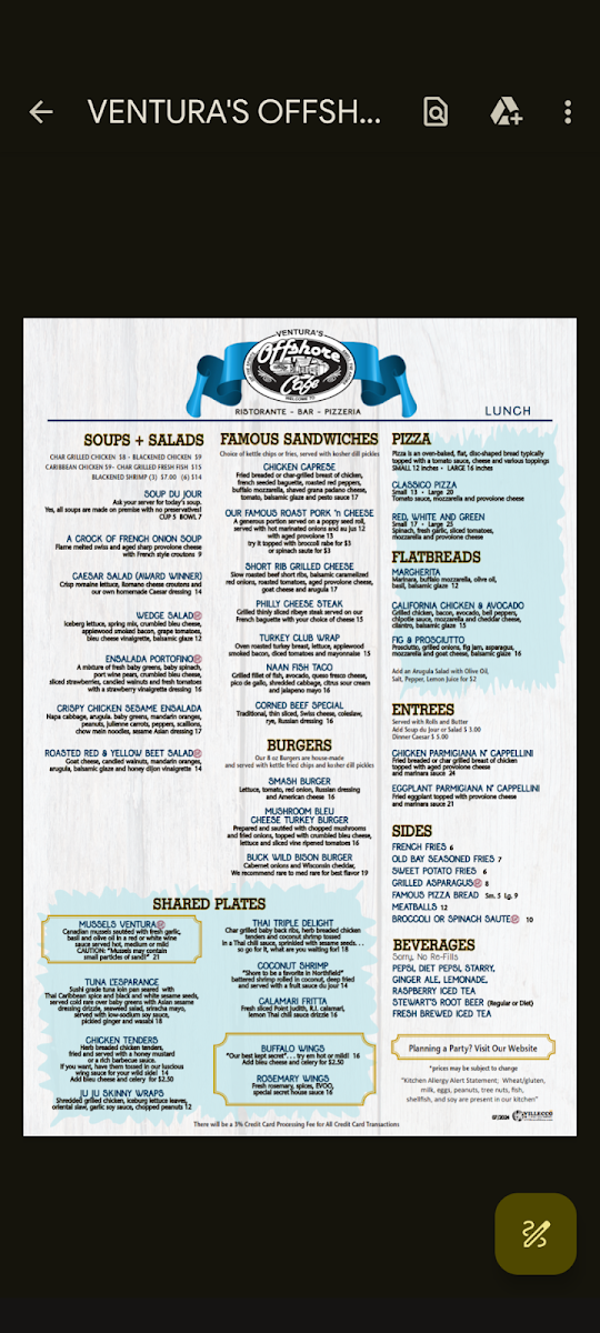 Ventura's Offshore Cafe - 1