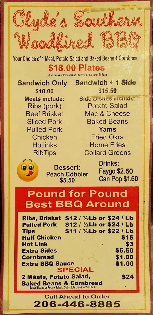 Clyde's Southern Wood Fired Barbeque - 5