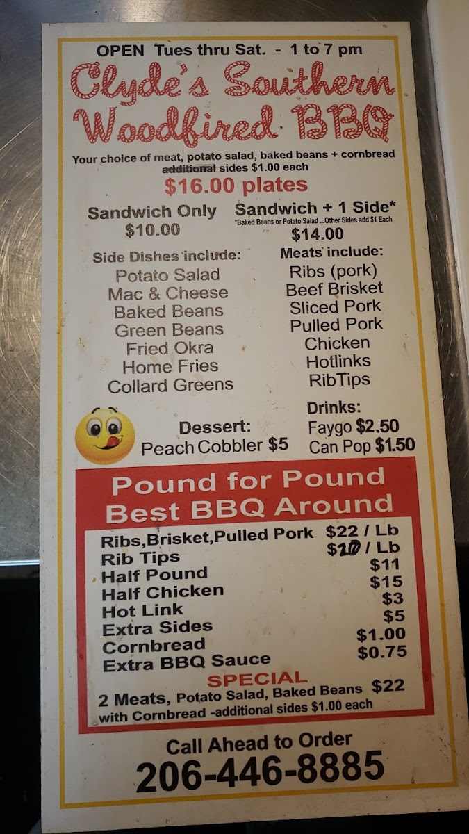 Clyde's Southern Wood Fired Barbeque - 6