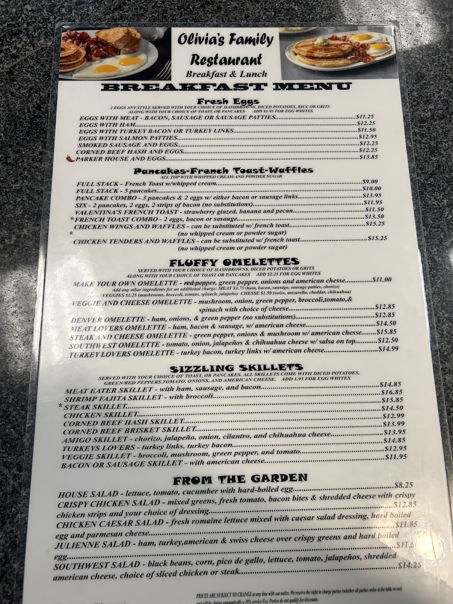 Olivia's Family Restaurant - 1