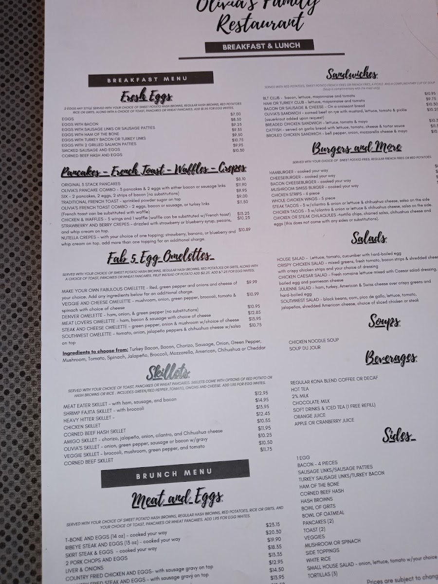 Olivia's Family Restaurant - 2