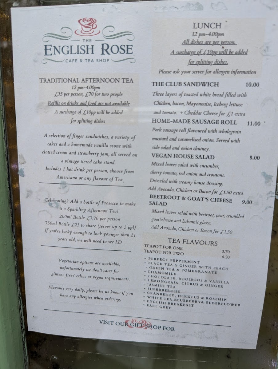 The English Rose Café & Tea Shop - 10