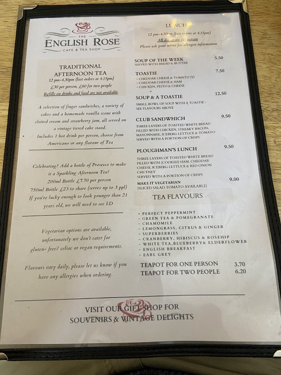 The English Rose Café & Tea Shop - 8