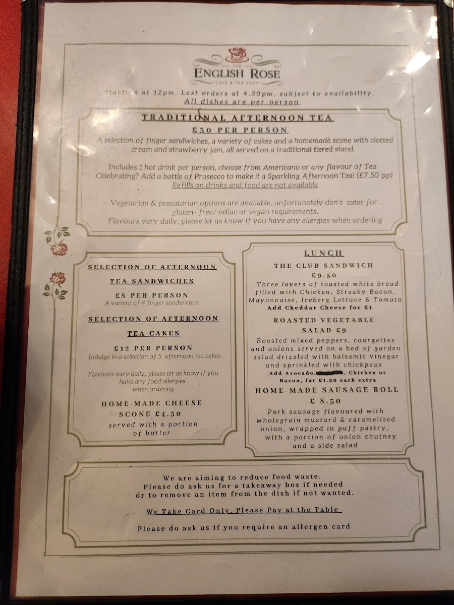 The English Rose Café & Tea Shop - 9