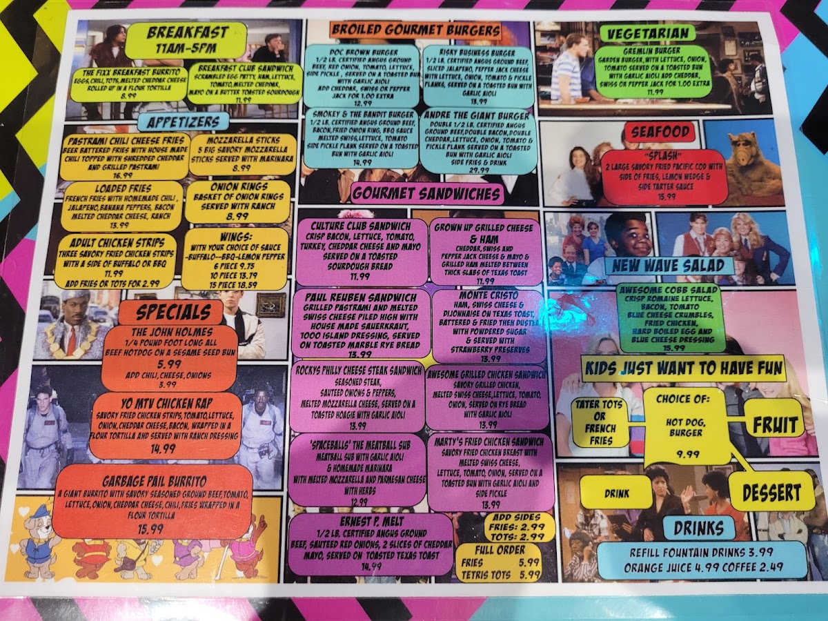 Back to the 80s Cafe & More Las Vegas - 3